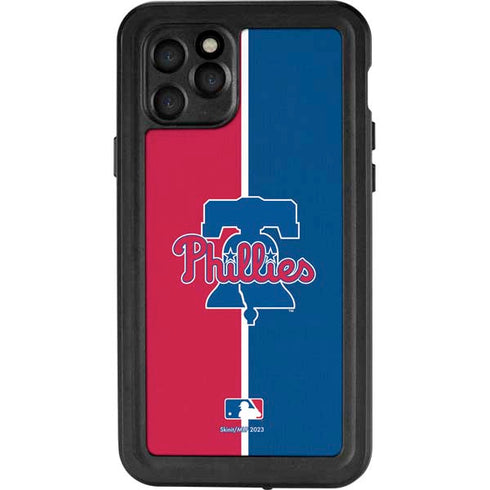 MLB Philadelphia Phillies Split iPhone 11 Pro Waterproof Case