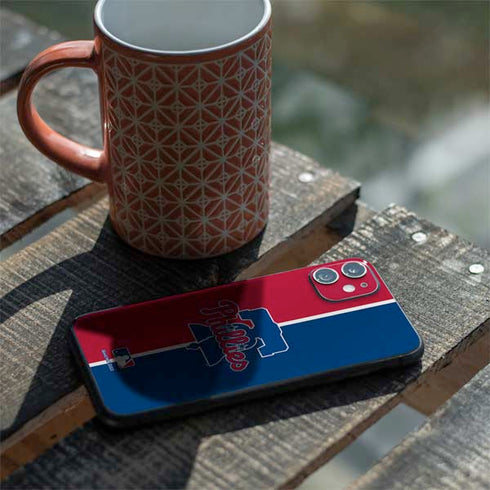 MLB Philadelphia Phillies Split iPhone 11 Skin