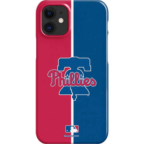 MLB Philadelphia Phillies Split iPhone 12 Mini Lite Case