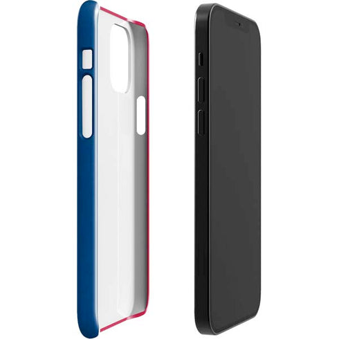 MLB Philadelphia Phillies Split iPhone 12 Mini Lite Case