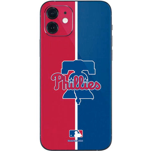 MLB Philadelphia Phillies Split iPhone 12 Mini Skin