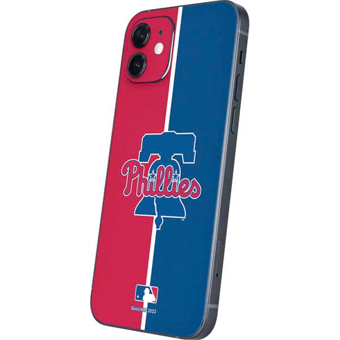 MLB Philadelphia Phillies Split iPhone 12 Mini Skin