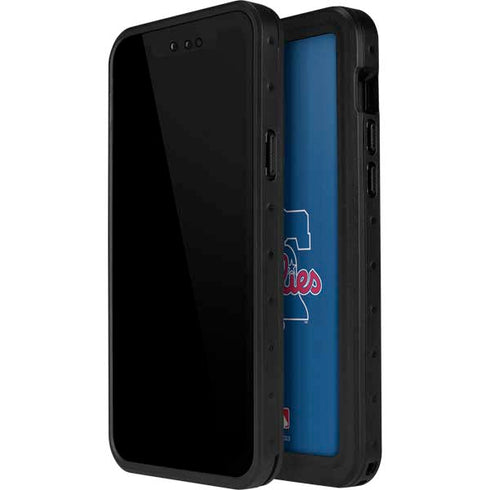 MLB Philadelphia Phillies Split iPhone 12 Mini Waterproof Case