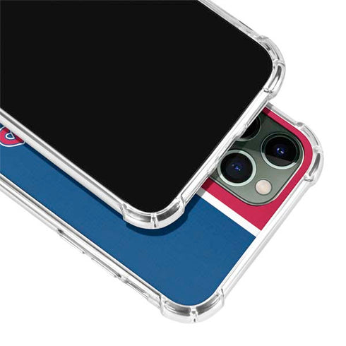 MLB Philadelphia Phillies Split iPhone 12 Pro Clear Case