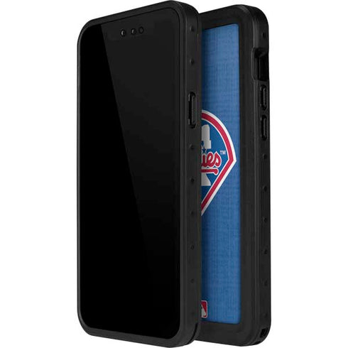 MLB Philadelphia Phillies Split iPhone 12 Pro Waterproof Case