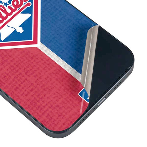 MLB Philadelphia Phillies Split iPhone 13 Mini Skin
