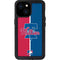 MLB Philadelphia Phillies Split iPhone 13 Mini Waterproof Case