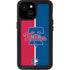 MLB Philadelphia Phillies Split iPhone 13 Mini Waterproof Case