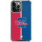MLB Philadelphia Phillies Split iPhone 13 Pro Max Clear Case