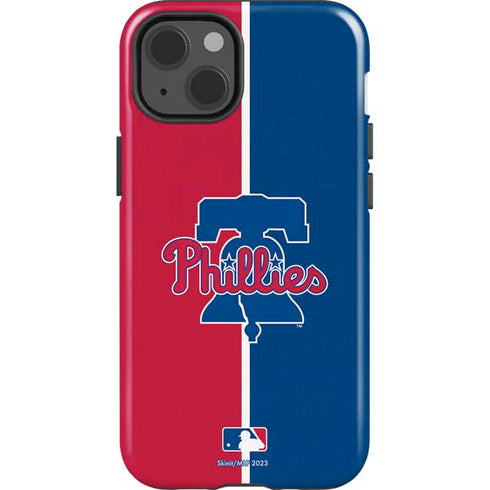 MLB Philadelphia Phillies Split iPhone 14 Impact Case