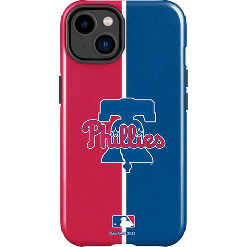 MLB Philadelphia Phillies Split iPhone 15 Plus Impact Case