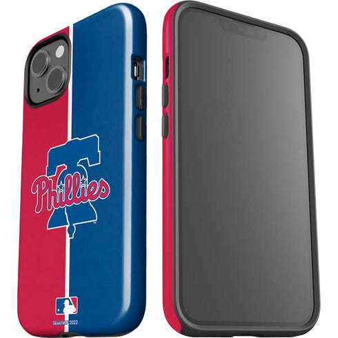 MLB Philadelphia Phillies Split iPhone 15 Plus Impact Case