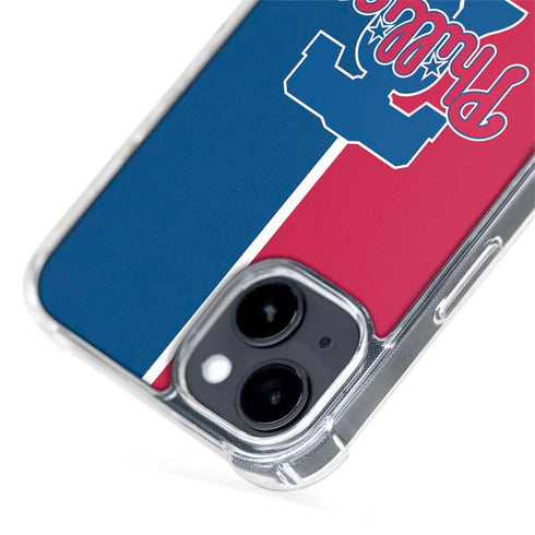 MLB Philadelphia Phillies Split iPhone 14 Plus MagSafe Case
