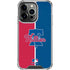 MLB Philadelphia Phillies Split iPhone 15 Pro Clear Case