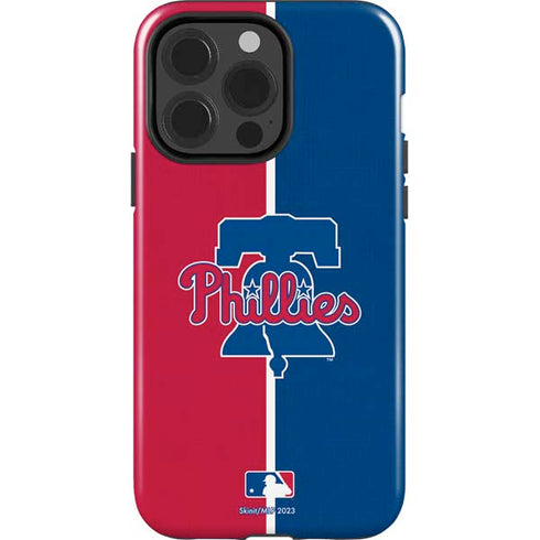 MLB Philadelphia Phillies Split iPhone 15 Pro Impact Case