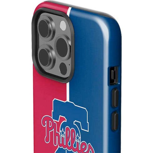 MLB Philadelphia Phillies Split iPhone 15 Pro Impact Case