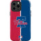 MLB Philadelphia Phillies Split iPhone 14 Pro Max Impact Case
