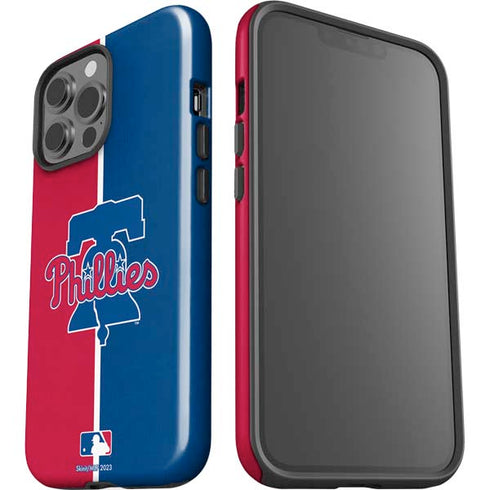 MLB Philadelphia Phillies Split iPhone 15 Pro Max Impact Case