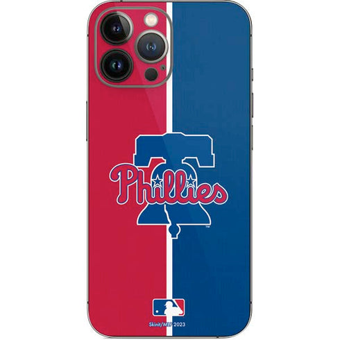 MLB Philadelphia Phillies Split iPhone 14 Pro Max Skin