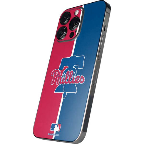 MLB Philadelphia Phillies Split iPhone 14 Pro Skin