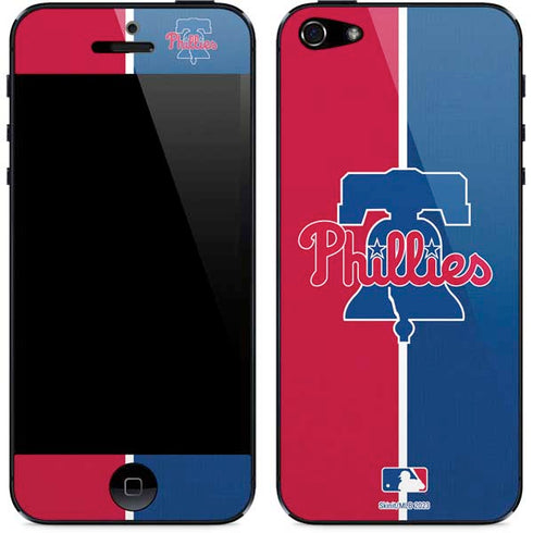 MLB Philadelphia Phillies Split iPhone 5/5s/5SE Skin
