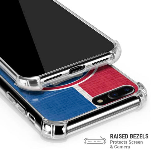 MLB Philadelphia Phillies Split iPhone 7/8 Plus Clear Case