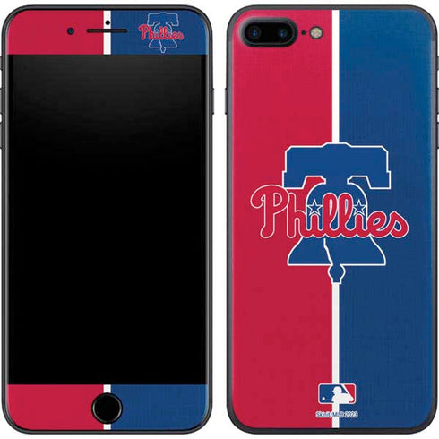 MLB Philadelphia Phillies Split iPhone 8 Plus Skin