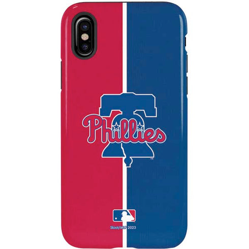 MLB Philadelphia Phillies Split iPhone X Pro Case
