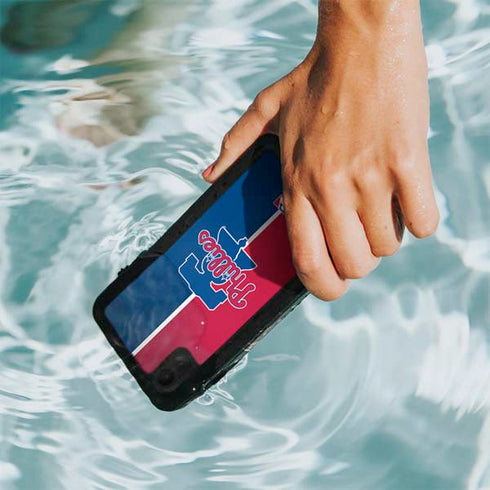 MLB Philadelphia Phillies Split iPhone XR Waterproof Case