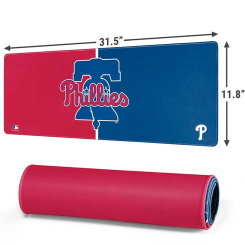MLB Philadelphia Phillies Split Gaming Mouse Pad