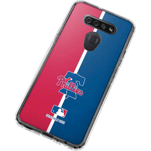 MLB Philadelphia Phillies Split LG K51/Q51 Clear Case