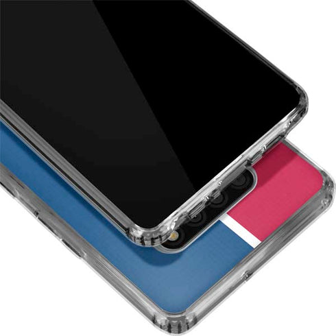 MLB Philadelphia Phillies Split LG Stylo 6 Clear Case