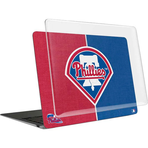 MLB Philadelphia Phillies Split MacBook Air 13in M1 (2021) Case plus Skin
