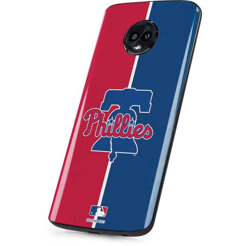 MLB Philadelphia Phillies Split Moto G6 Skin