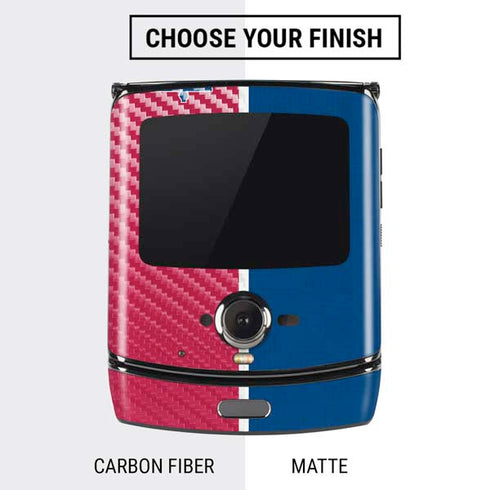 MLB Philadelphia Phillies Split Motorola RAZR Skin