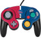 MLB Philadelphia Phillies Split Nintendo GameCube Controller Skin