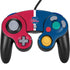 MLB Philadelphia Phillies Split Nintendo GameCube Controller Skin