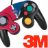 MLB Philadelphia Phillies Split Nintendo GameCube Controller Skin