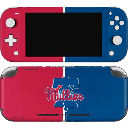 MLB Philadelphia Phillies Split Nintendo Switch Lite Skin