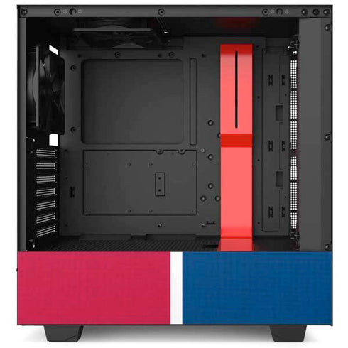 MLB Philadelphia Phillies Split NZXT H510 Compact ATX Mid-Tower Case Skin