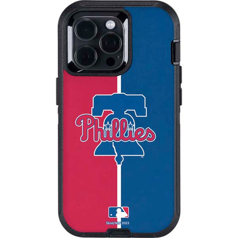 MLB Philadelphia Phillies Split Otterbox Defender iPhone Skin