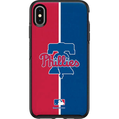 MLB Philadelphia Phillies Split Otterbox Symmetry iPhone Skin