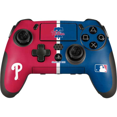 MLB Philadelphia Phillies Split PlayStation Scuf Vantage 2 Controller Skin