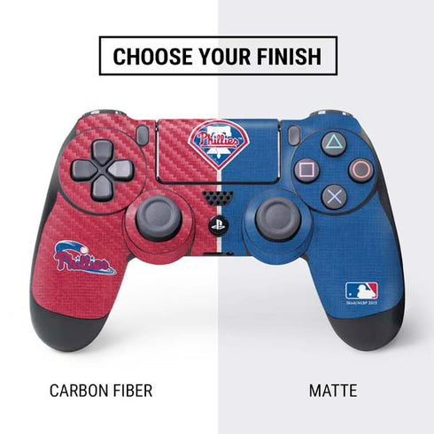 MLB Philadelphia Phillies Split PS4 Controller Skin