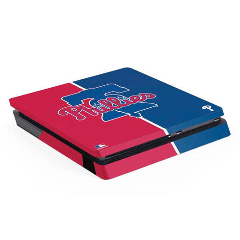 MLB Philadelphia Phillies Split PS4 Slim Skin