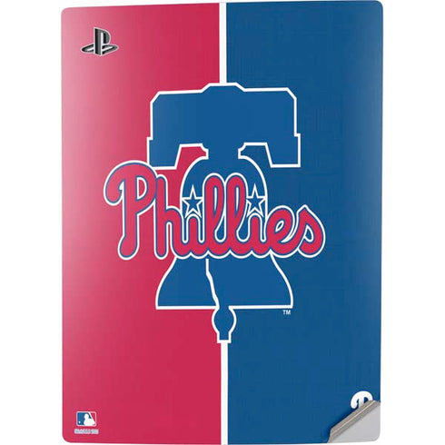 MLB Philadelphia Phillies Split PS5 Digital Edition Console Skin