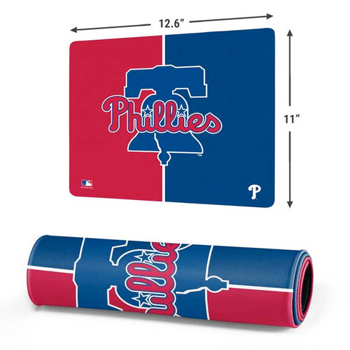 MLB Philadelphia Phillies Split Gaming Mouse Pad