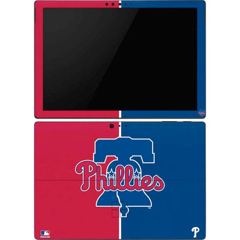 MLB Philadelphia Phillies Split Surface Pro 6 Skin