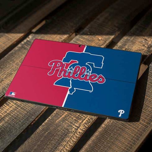 MLB Philadelphia Phillies Split Surface Pro 6 Skin