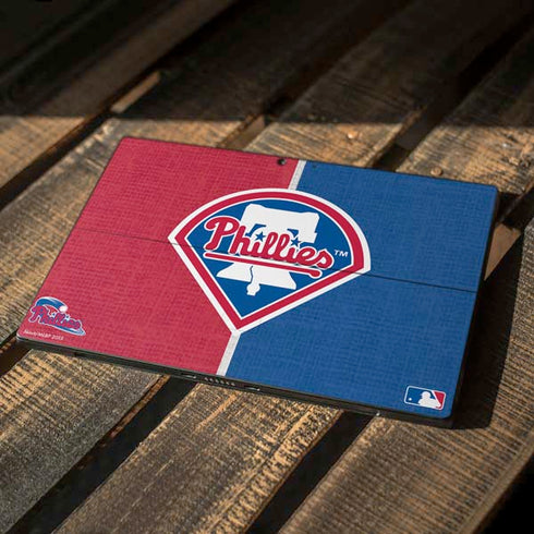 MLB Philadelphia Phillies Split Surface Pro 7 Skin